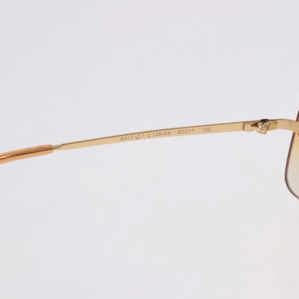 Chanel CC Metal Sunglasses Gold
